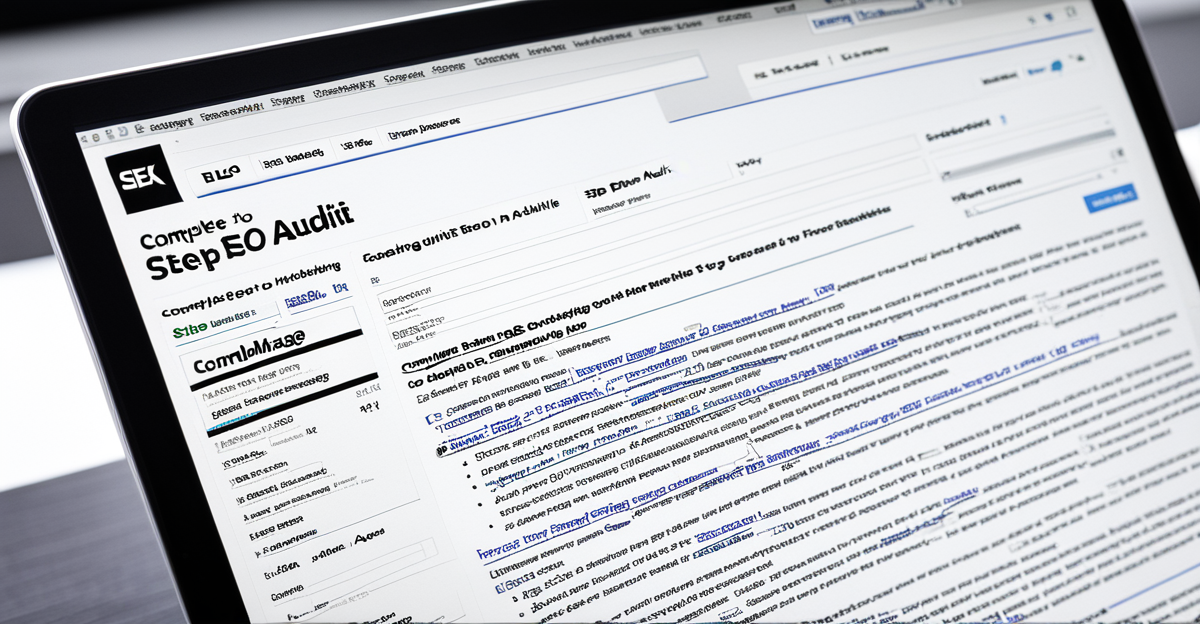 Guia completo: passo a passo para fazer uma auditoria de seo no seu website